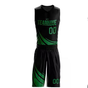 Tamaño adulto Diseña tu propio uniforme de baloncesto con logotipo en precio al por mayor Uniforme de baloncesto de gran oferta transpirable - Product Image 3