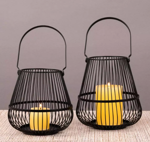 Meilleure qualité meilleure vente en gros prix décoration de la maison double corne bougeoir cuivre fabricant fournisseur en gros - Product Image 2