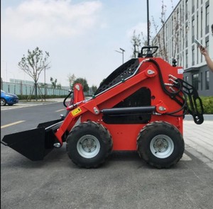 Qilu 220V Skid Steer Loader with Front End Shovel <b>Track</b> Earth-Moving Machinery Gearbox Core Components and <b>Pump</b> Motor Engine - Product Image 2