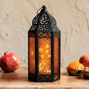 Ramadan đặc biệt kim loại đèn lồng Tay Chạm Khắc thiết kế sự kiện đám cưới trang trí đèn lồng nhà sét trang trí nến đèn lồng - Product Image 2