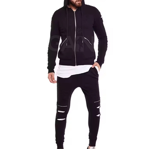 Nouvel Arrivage Survêtements d'hiver pour hommes, unis, respirants, effet vieilli, Prix de gros, Faible MOQ - Product Image 4