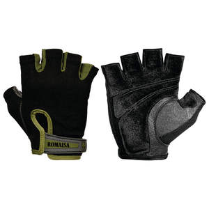 El mejor producto de gimnasio, guantes de gimnasio de medio dedo para hombre, diseño personalizable para uso deportivo - Product Image 1