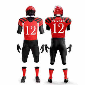 Envío Rápido, Ropa Deportiva, Conjunto de Uniforme de Fútbol Americano, Impresión por Sublimación de Alta Calidad, Uniforme de Equipo de Talla Grande - Product Image 1