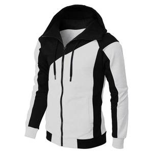 Pulls à capuche à manches longues décontractés pour hommes et femmes imprimés personnalisés Streetwear personnalisé Design à glissière Logo avant - Product Image 3