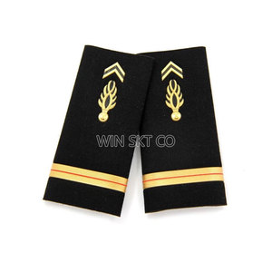 Epaulettes de Uniforme Personalizadas de Alta Calidad con Diseño de Hilo Metálico de Moda, Servicio OEM, Logotipo Personalizado - Marca WIN SKT CO - Product Image 6