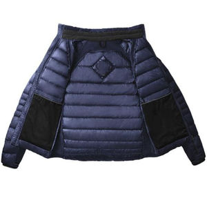 Veste matelassée épaisse et lourde de style streetwear pour homme, conçue par le fabricant, de haute qualité, luxueuse et brillante, sur mesure - Product Image 5