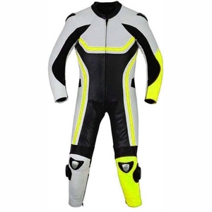 Costume de moto de fabrication professionnelle Design et logo personnalisés Combinaison de course de moto confortable - Product Image 2