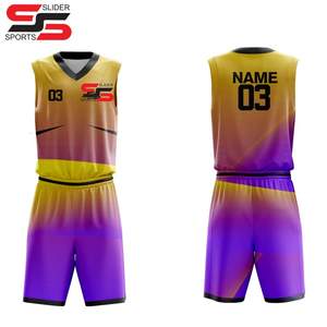 Reversible Mesh <b>Basketball</b> Jersey Uniform Wholesale Blank Team <b>Basketball</b> Uniform Feature Quick Dry Oem Service - Product Image 1