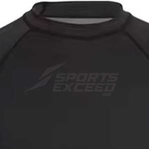 Rash Guard MMA de fabrication professionnelle meilleur matériel MMA Rash Guard 2025 dernière conception MMA Rash Guard - Product Image 4
