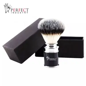 High Quality Shaving brushes Professional most selling black & chrome finish men shaving brush