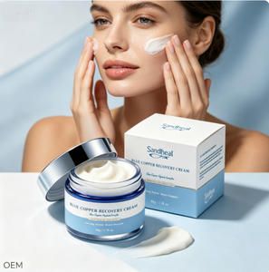 Crème de Récupération au Cuivre Bleu OEM – Formule Personnalisée Anti-Âge pour les Grandes Marques de Beauté Mondiales - Product Image 3