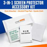 Film nacré 3-en-1 écologique et sûr, scellage trois côtés, personnalisable (OEM/ODM) pour téléphones portables et tablettes