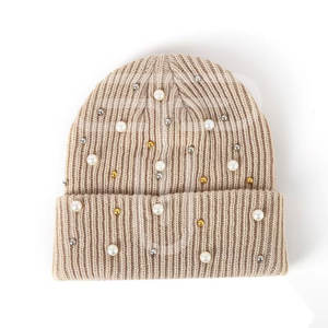 New Style Custom Soft Thick Outdoor Beanie Hat For Men <b>Women</b> Warm Knit Cuffed Skull <b>Cap</b> for Winter Sports and Daily Use Jacquard - Product Image 4