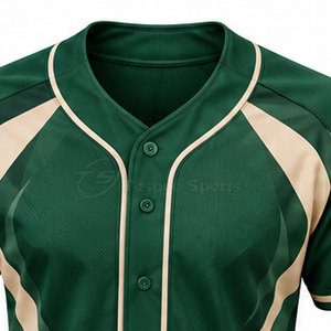 Fabricant de maillots de baseball en gros, maillots de baseball personnalisés, vêtements de sport d'équipe, maillots de baseball en tissu léger - Product Image 6