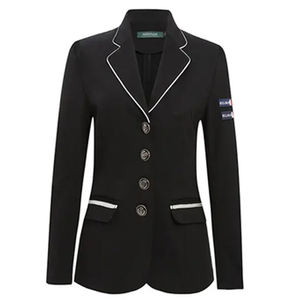 Meilleure vente Veste de concours de cavalier pour dames Hauts de compétition Vêtements équestres Personnaliser les vestes de spectacle pour dames - Product Image 6