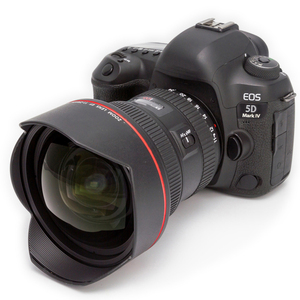Cámara Digital Negra E-EOS 5D Mark IV D-SLR de Alta Calidad con Lente 24-105mm F/4L IS USM 4K - Product Image 1
