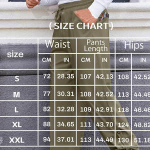 Kivotech Vêtements de qualité supérieure Pantalon ample de couleur unie pour hommes de haute qualité pour hommes - Product Image 6