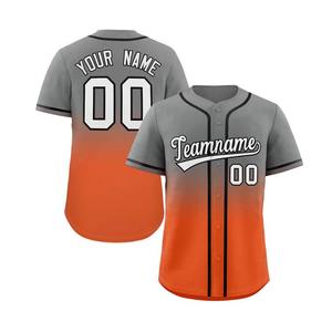 Maillot de baseball tendance pour homme – Haut de sport haute performance 100 % polyester, col en V, maille respirante, idéal pour l'extérieur - Product Image 5