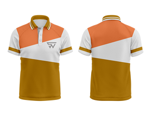 Vente en gros de t-shirt polo en coton mélangé de haute qualité pour hommes OEM/ODM avec logo personnalisé panneau blanc trois couleurs panneau avant logo - Product Image 4