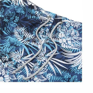 Short de gymnastique d'été décontracté de haute qualité avec logo personnalisé pour hommes High Street Summer Workout Elastic Waist Mid Cotton Polyester - Product Image 3