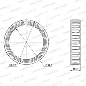 SGFD01 Sprag for Industrial <b>Forklift</b> - Product Image 2