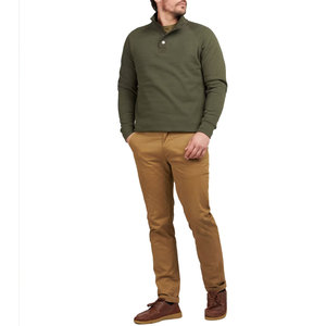 Venta al por mayor 100% algodón Sudadera de cuello redondo personalizado liso pulóver de gran tamaño de lana para hombres unisex para el invierno - Product Image 3