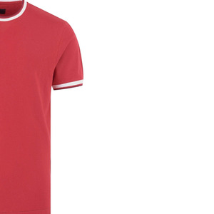 T-shirt Homme Oversize à Séchage Rapide Manches Courtes Col Rond avec Bord Contrastant Personnalisable Logo Décontracté Été - Product Image 2