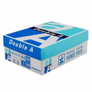 Papier copie blanc A4 80g Double a Paper 80 Gsm 500 feuilles par rame Format lettre - Product Image 1