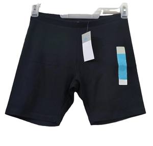 High Quality Top Selling <b>Women's</b> <b>Bermuda</b> <b>Shorts</b> Solid Color Yoga/Exercise Knitted 100% Cotton Skinny Fit Elastic Waist <b>Shorts</b> - Product Image 4