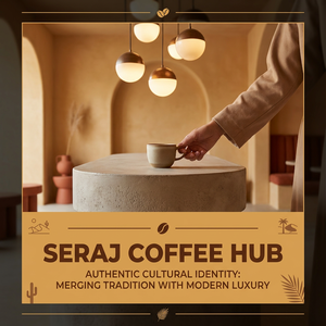 Meubles de café au design caramel chaud avec <span class=keywords><strong>comptoir</strong></span> central ovale et chaise ronde en velours, ensemble complet pour l'aménagement intérieur d'un café arabe - Product Image 6