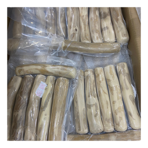 Palo masticable de madera de manzana natural para mascotas, respetuoso con el medio ambiente, ayuda a moler los dientes, gran opción de juguete para conejos, hámsteres, roedores pequeños - Product Image 1