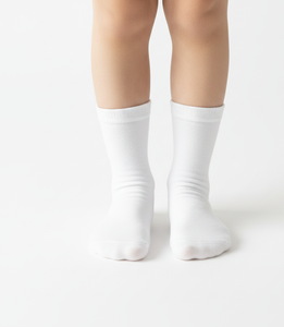 Chaussettes pour enfants Joy Knit en tissu de coton respirant extensible multicolores conçues pour un mouvement quotidien doux - Product Image 2