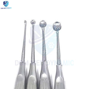 Cureta ósea de fusión espinal quirúrgica DMD de 17 cm e instrumento ortopédico de 20 cm, acero inoxidable de alta calidad, CE/ISO - Product Image 2