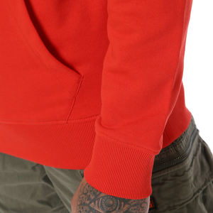 Sweat à capuche unisexe avec blocage de couleur néon et poche kangourou pour une déclaration audacieuse et lumineuse - Product Image 3