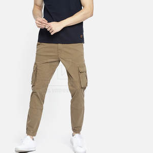 กางเกงคาร์โก้ลำลองน้ำหนักเบาสำหรับผู้ชายกางเกงผ้าฝ้าย100% ออกแบบโลโก้ได้ตามต้องการ - Product Image 6