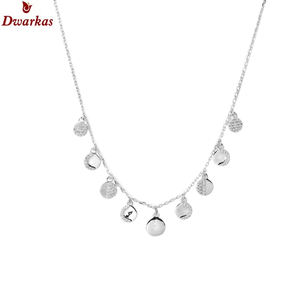 สร้อยคอหินสีขาว CZ สีเงิน925หรูหราเครื่องประดับของขวัญแต่งงานสำหรับผู้หญิง - Product Image 2