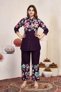 ชุดเซ็ตผ้าฝ้ายดีไซน์เนอร์คุณภาพดีที่สุด สำหรับทำงาน พักผ่อน งานปาร์ตี้ ออกงานลำลอง และคอลเลคชั่นบูติก มีจำหน่ายในราคาที่ดีที่สุด - Product Image 2