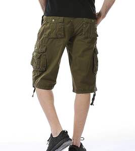 Wholesale Outdoor Men <b>Cargo</b> <b>Shorts</b> <b>Camo</b> Print Custom Logo Soft Durable Fabric for Brands and Streetwear Collections - Product Image 4