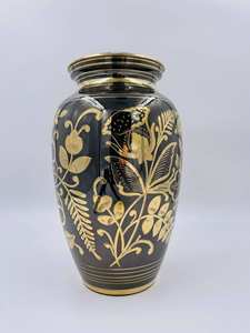 โกศใส่เถ้ากระดูกสำหรับผู้ใหญ่ลายกุหลาบขาวพร้อมถุงกำมะหยี่ฟรี - Product Image 2