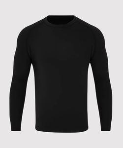 Unisex Long Sleeve Rash Guard | Breathable Moisture-Wicking Spandex/Polyester 220g Fabric <b>for</b> MMA BJJ & Workout Gear - Product Image 4