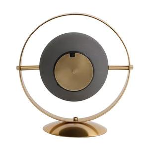 Luxurious Battery Operated Metal Table <b>Clock</b> with Modern Classic Design Eco-Friendly Features Improves Workspace Organization - Product Image 5