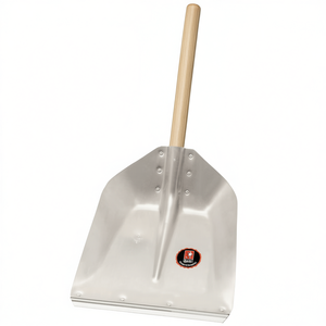 Hallenser FAVORIT Randschaufel 380 X 380 mm Aluminium Sheet <b>Garden</b> Hand <b>Tool</b> Size 9 - Product Image 3