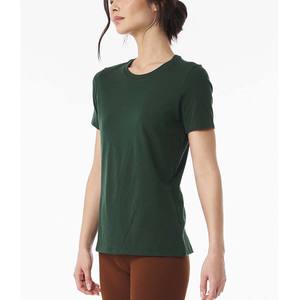 Womens Fair Organic Cotton Slim Scoop Neck Tee T Shirt - Product Image 3