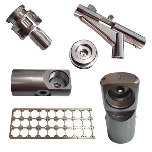 OEM Industrial cnc machining stainless steel parts Aluminum Turned Drilled High Quality Metal Fabrication ISO 9001 - Product Image 1