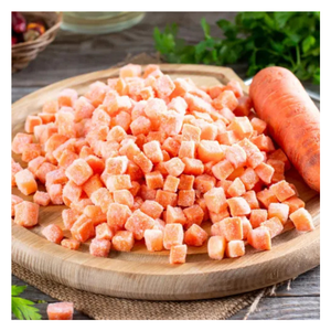 Rodajas de zanahoria congelada IQF de Vietnam, sabor fresco, zanahoria congelada, perfecta para exportar, suministro a granel y preparación de alimentos a gran escala - Product Image 3