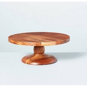 Customized Logo Color Round Cake Stand Decorating Round Natural Wood Cake Stands Elegant and Stylish Wooden Cake Stand <b>Tools</b> - Product Image 5
