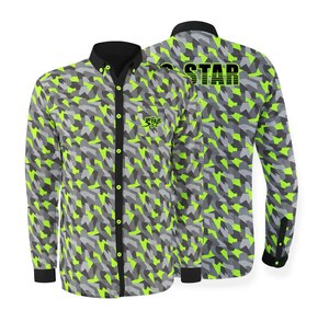 ชุดเดรสลายดอกไม้สำหรับผู้ชาย,เสื้อเชิ้ตแขนยาวมีกระดุมคอปกแบบกำหนดเอง - Product Image 2