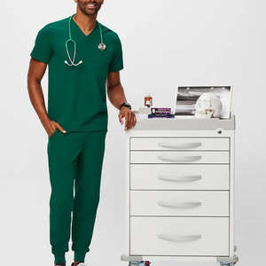 ชุดสครับ100% ผ้าฝ้ายทอสำหรับผู้หญิงชุดสครับใส่สบายสำหรับจ็อกเกอร์จากสหรัฐอเมริกา - Product Image 4