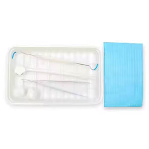 Hot Selling Stainless Steel Manual Dental Tweezer Set Teeth Whitening Mirror Scaler Tweezers CE Certified Reusable Dentist - Product Image 4