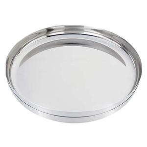 Sous-plaque en acier inoxydable poli mat d'une seule pièce de qualité supérieure motif rond meilleur matériau de qualité pour le service à domicile meilleurs tarifs - Product Image 3